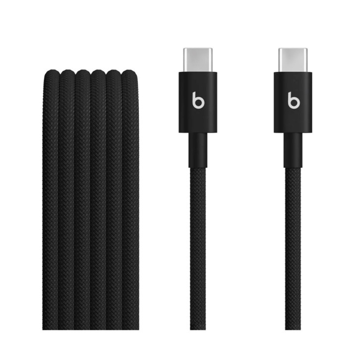 Beats USB-C to USB-C Woven Cable (1.5 M) - (2 Pack)